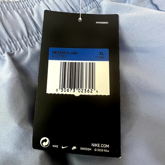 Nike Men's Standard Solid Lap 7" Volley Short Swim Trunk - Picture 3 of 3